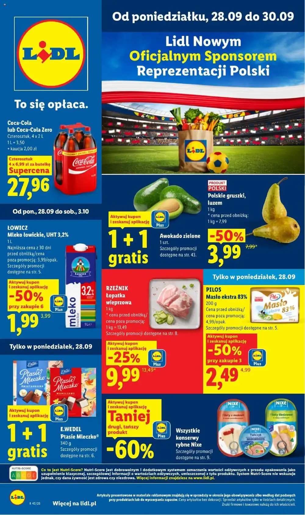 Lidl gazetka promocyjna od 28.09.2026