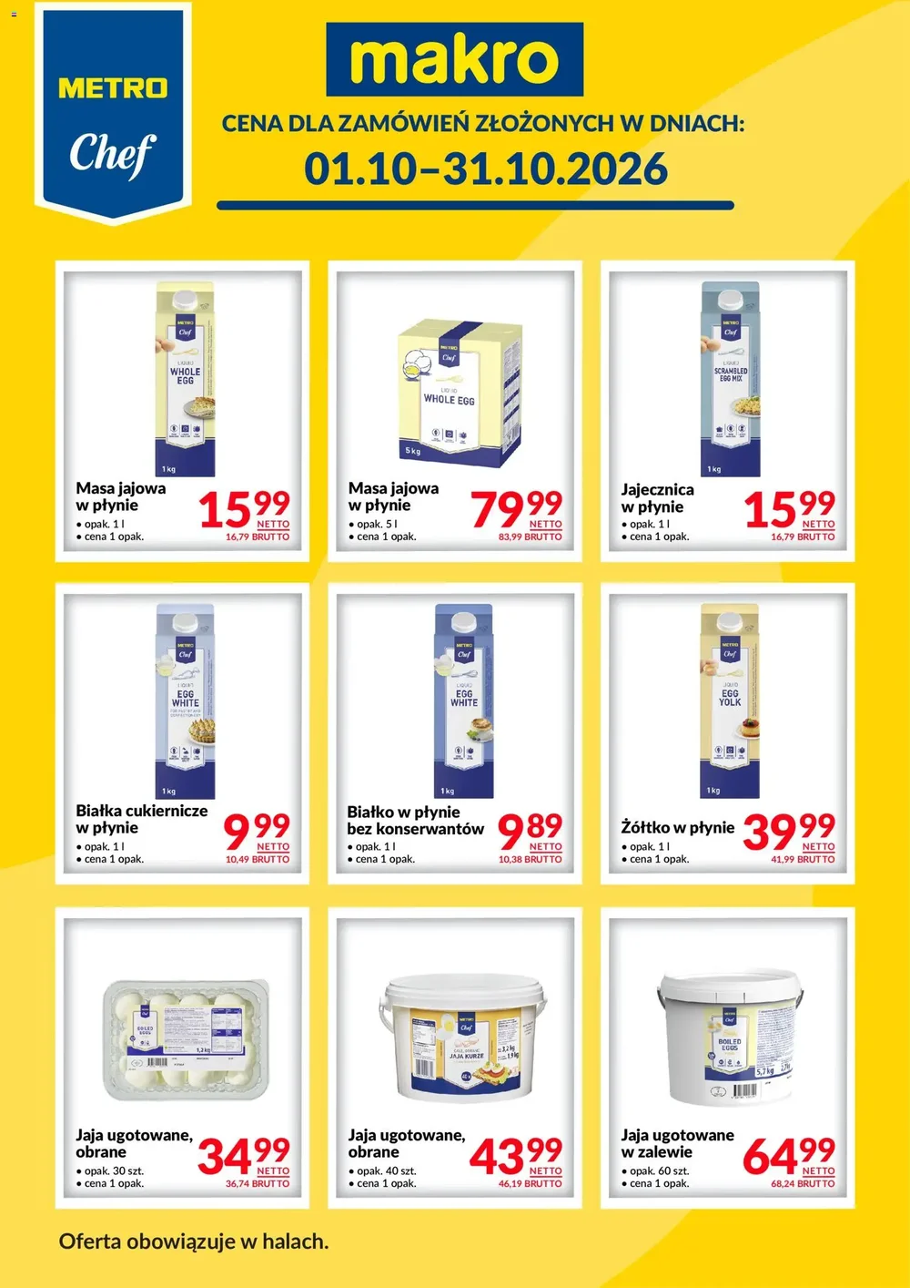 Makro gazetka promocyjna od 01.10.2026