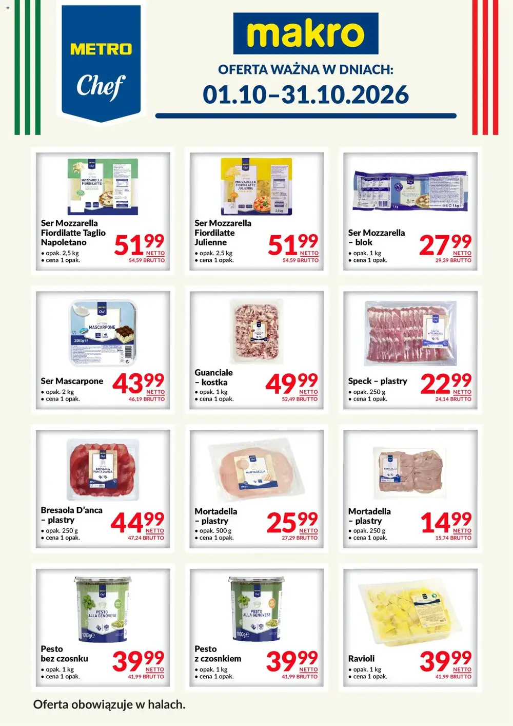 Makro gazetka promocyjna od 01.10.2026