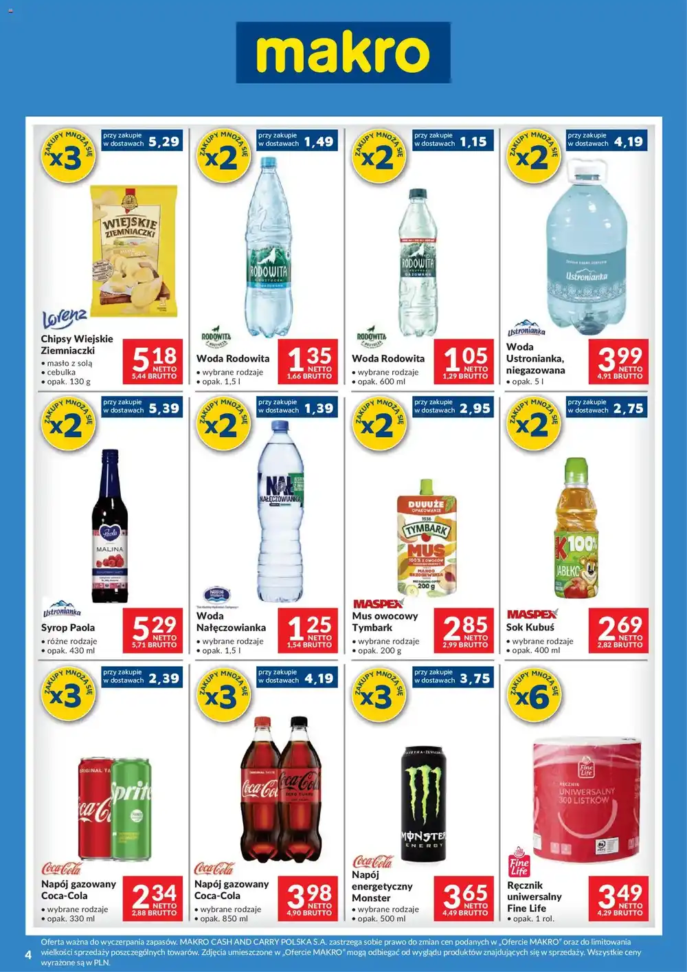 Makro gazetka od 02.11.2026 – Produkty spożywcze i napoje - strona 4