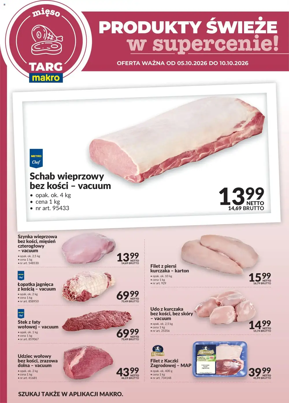Makro gazetka promocyjna od 05.10.2026