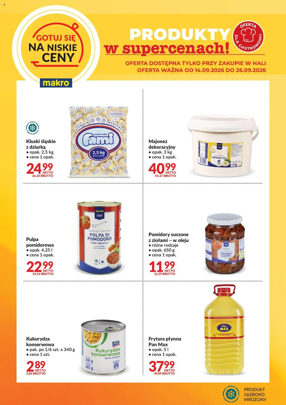 Makro gazetka promocyjna od 14.09.2026
