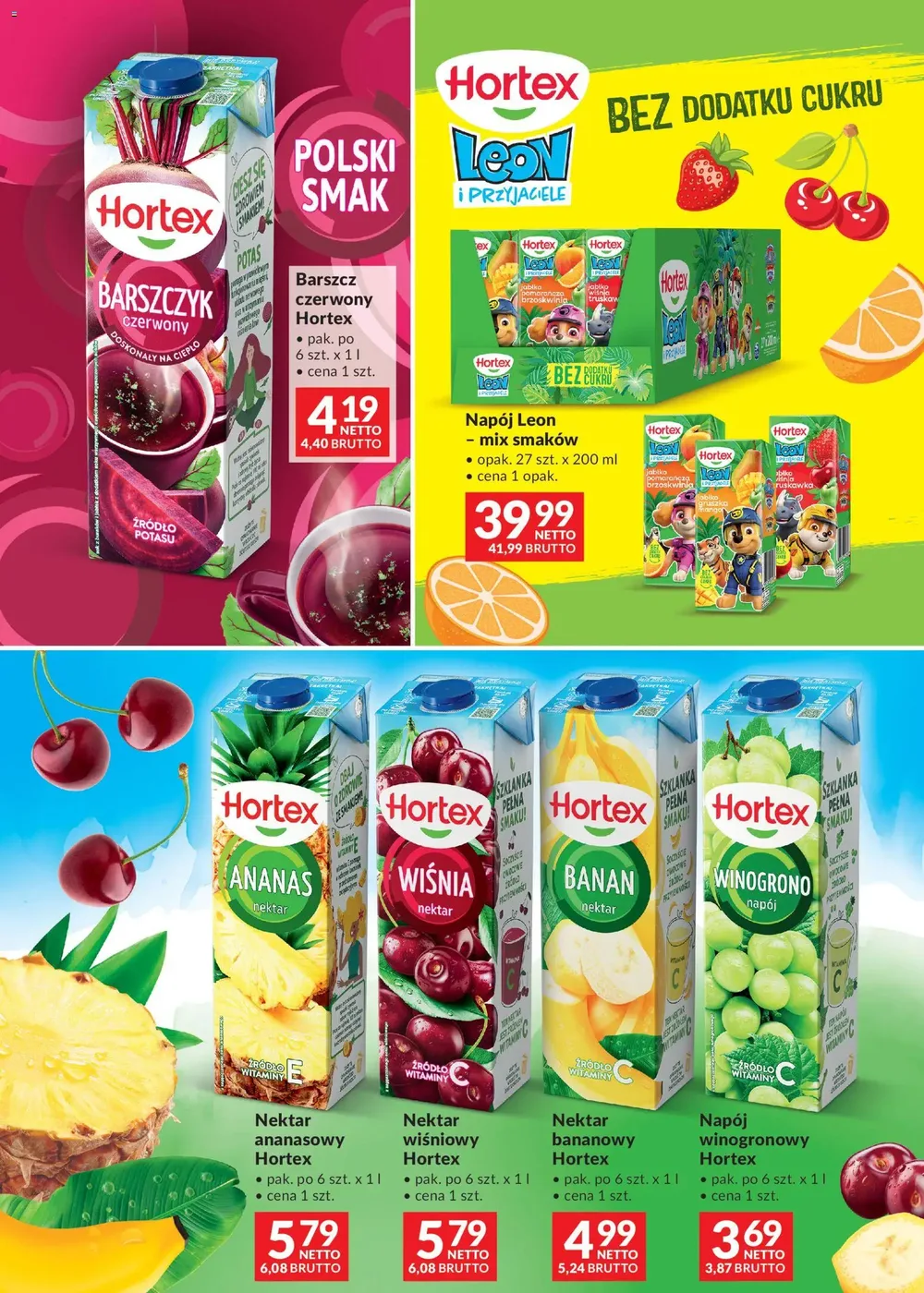Makro gazetka od 27.10.2026 – Napoje i nektary
