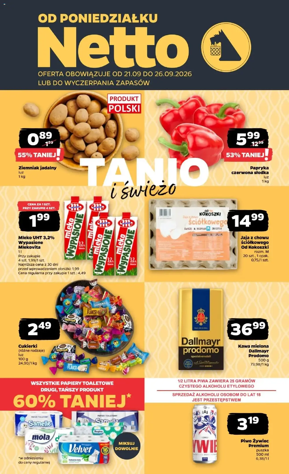 Netto gazetka promocyjna od 21.09.2026