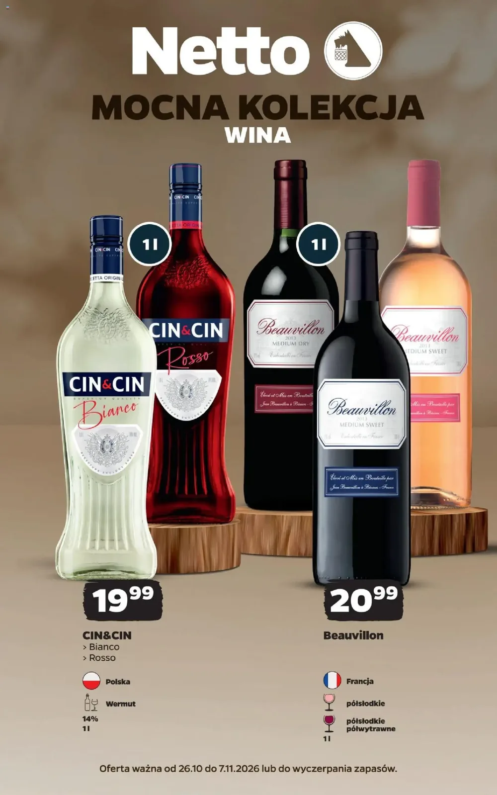 Netto gazetka od 25.10.2026 – Mocna Kolekcja Win