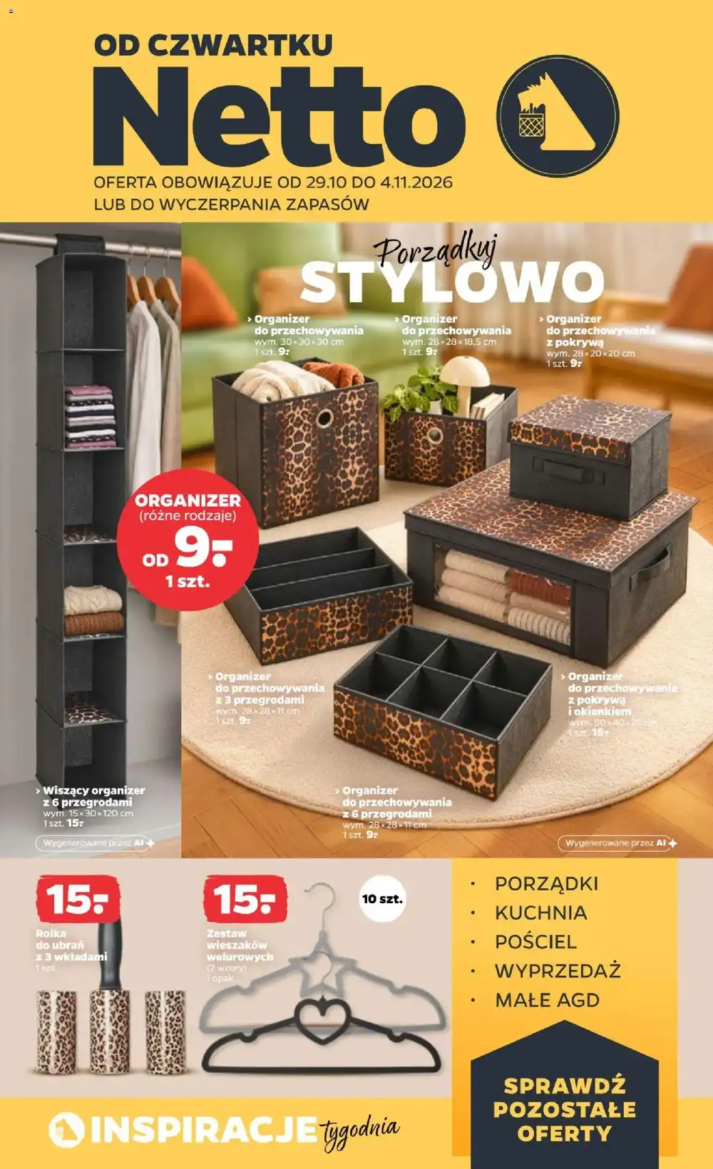 Netto gazetka od 29.10.2026 – Domowe porządki i kuchnia