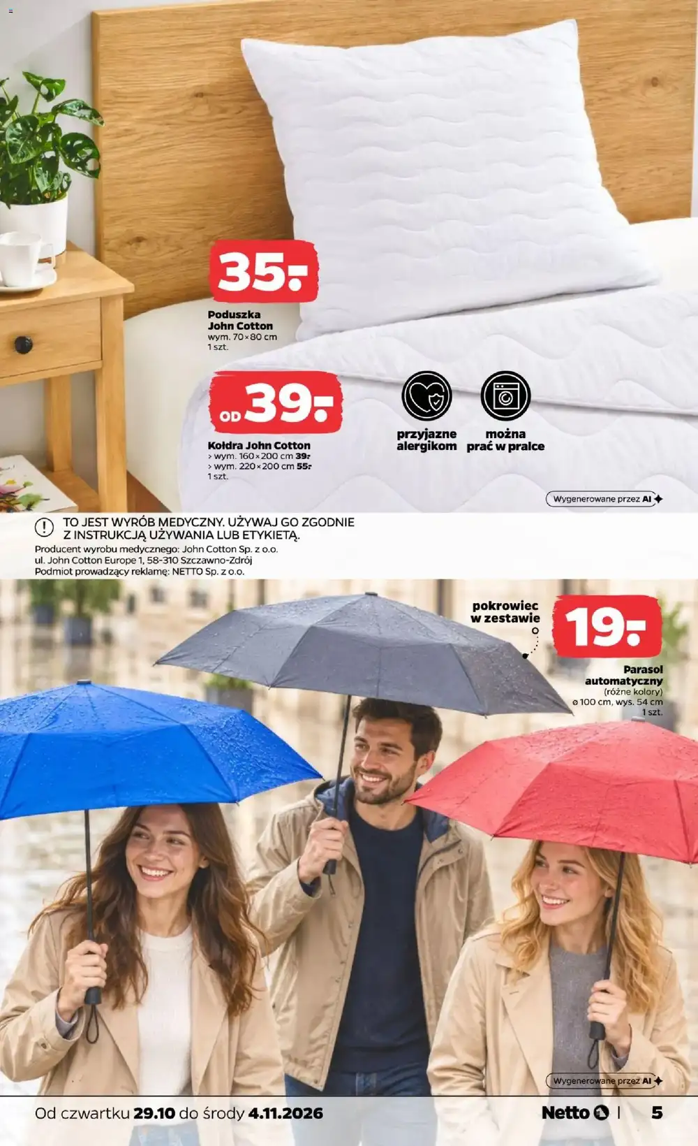 Netto gazetka od 29.10.2026 – Domowe porządki i kuchnia - strona 5