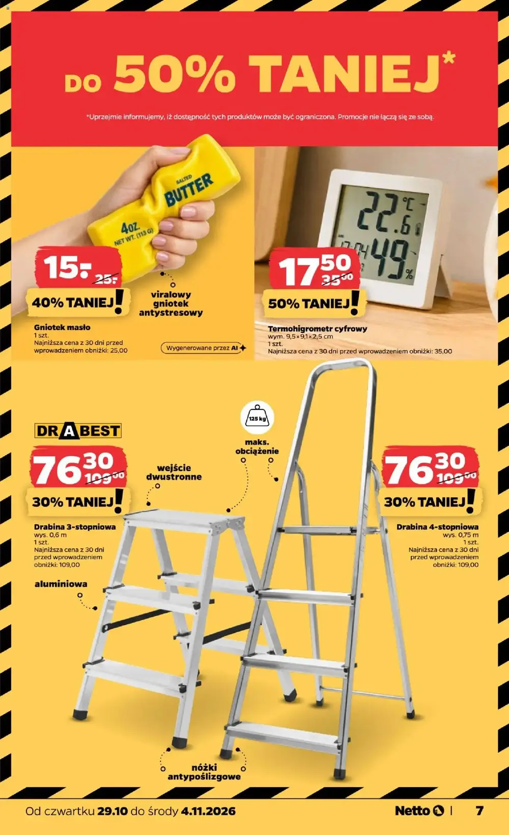 Netto gazetka od 29.10.2026 – Domowe porządki i kuchnia - strona 7