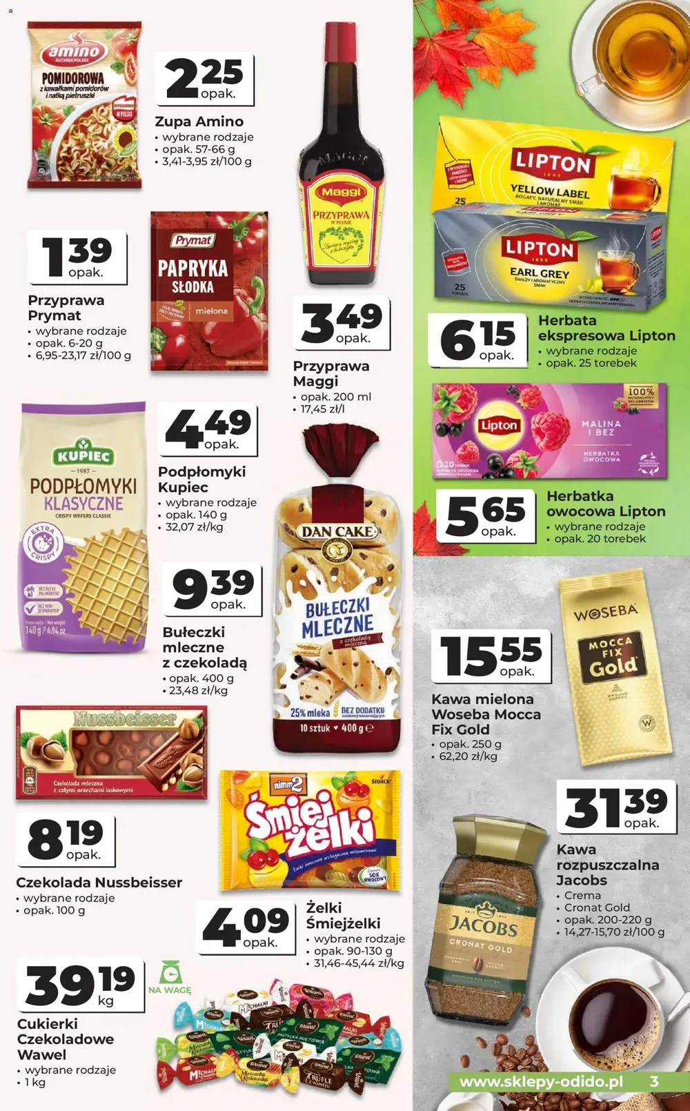 Odido gazetka od 28.10.2026 – Produkty spożywcze, napoje - strona 3