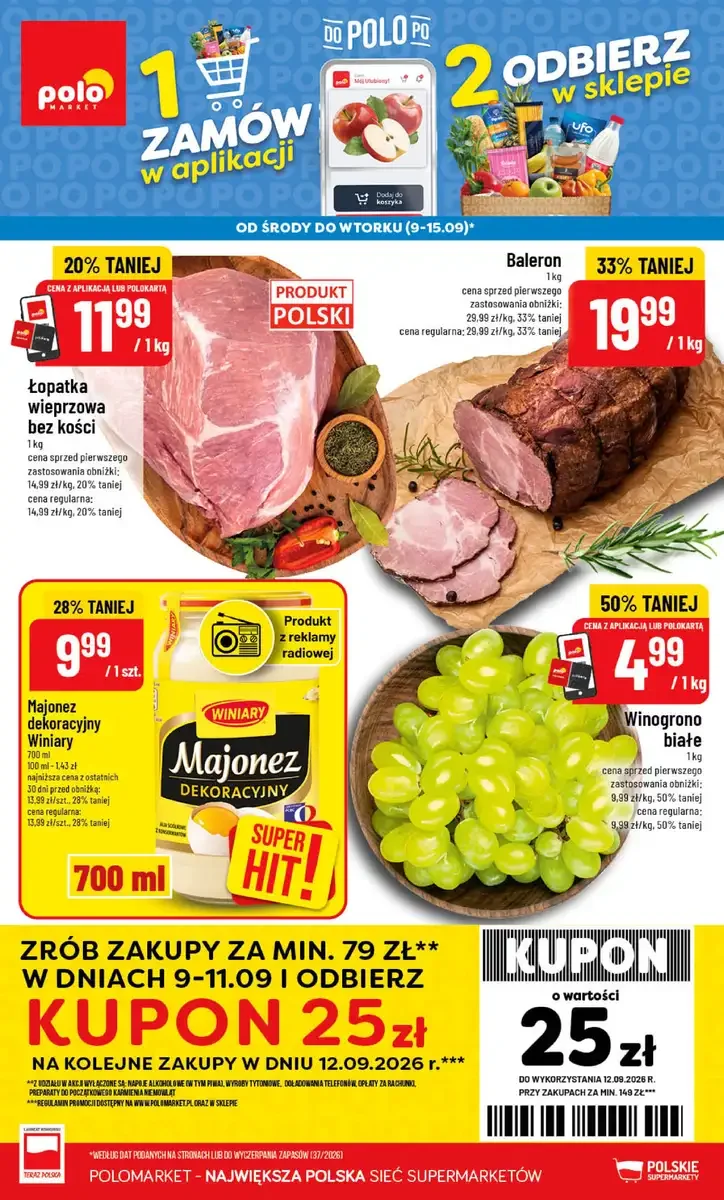 POLOmarket gazetka promocyjna od 09.09.2026
