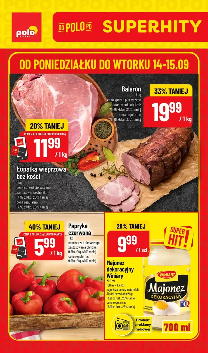POLOmarket gazetka promocyjna od 14.09.2026