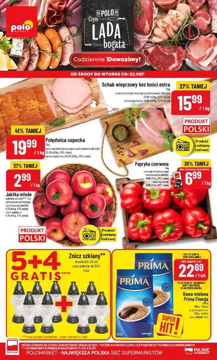 POLOmarket gazetka promocyjna od 16.09.2026