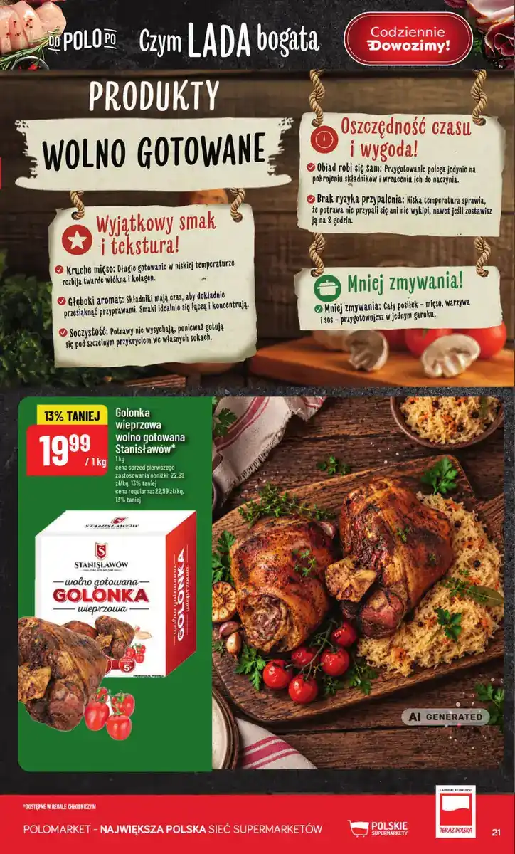 POLOmarket gazetka od 28.10.2026 – Mięso, nabiał, znicze - strona 21