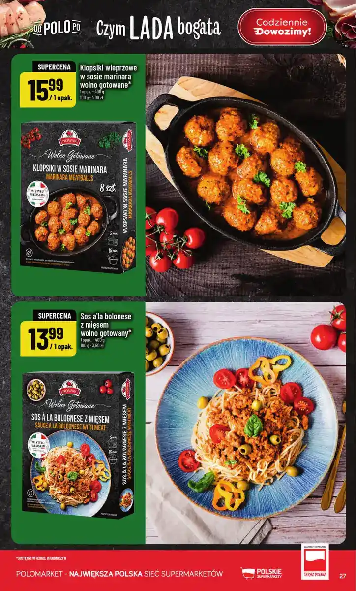 POLOmarket gazetka od 28.10.2026 – Mięso, nabiał, znicze - strona 27