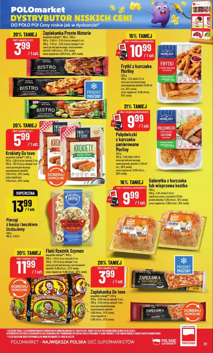POLOmarket gazetka od 28.10.2026 – Mięso, nabiał, znicze - strona 31