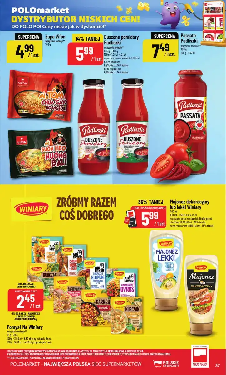 POLOmarket gazetka od 28.10.2026 – Mięso, nabiał, znicze - strona 37
