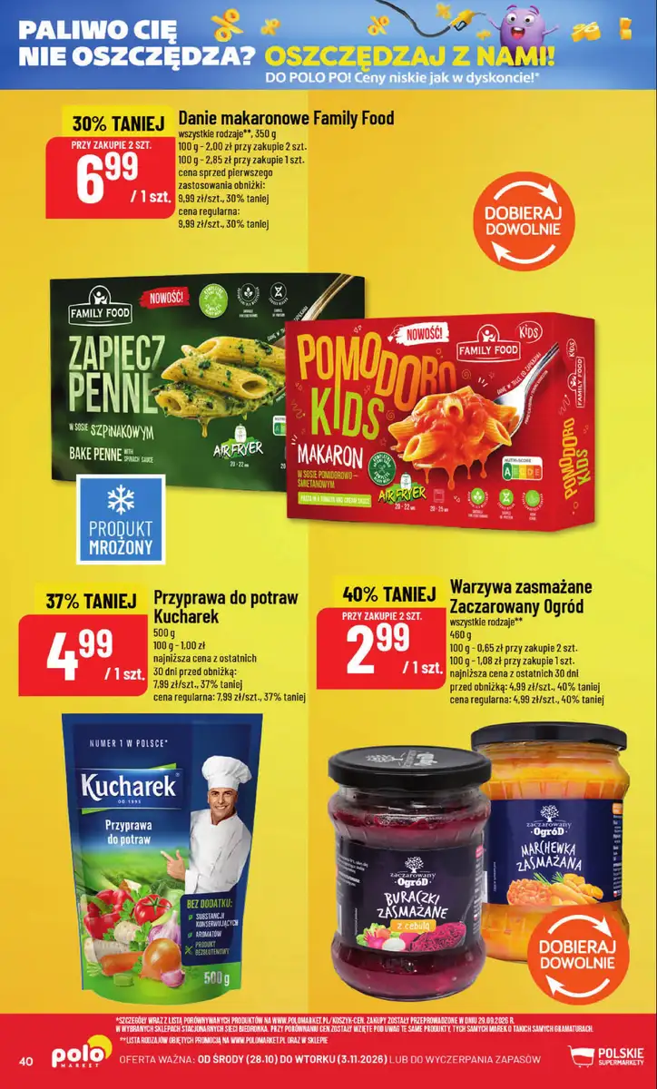 POLOmarket gazetka od 28.10.2026 – Mięso, nabiał, znicze - strona 40
