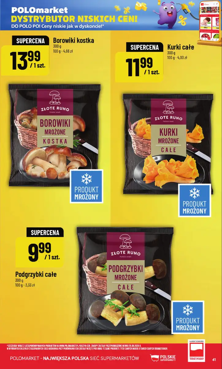 POLOmarket gazetka od 28.10.2026 – Mięso, nabiał, znicze - strona 41
