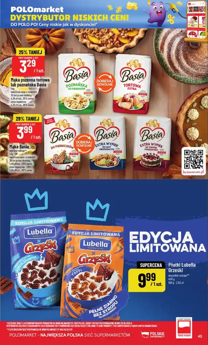 POLOmarket gazetka od 28.10.2026 – Mięso, nabiał, znicze - strona 45
