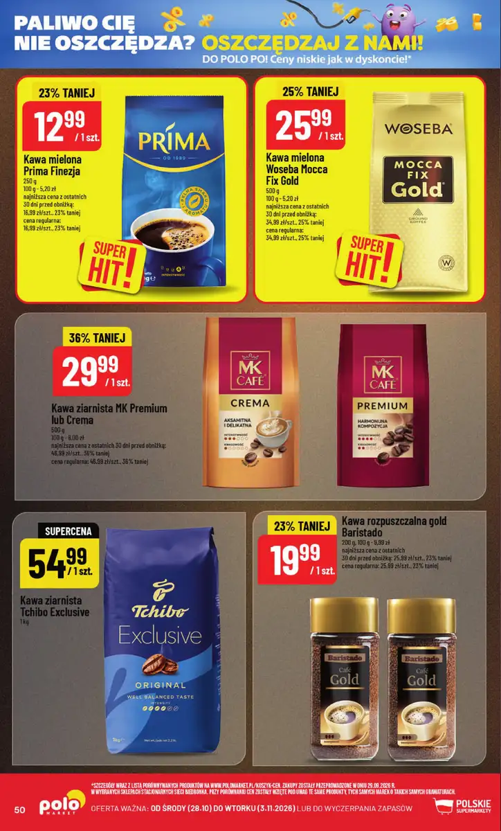 POLOmarket gazetka od 28.10.2026 – Mięso, nabiał, znicze - strona 50