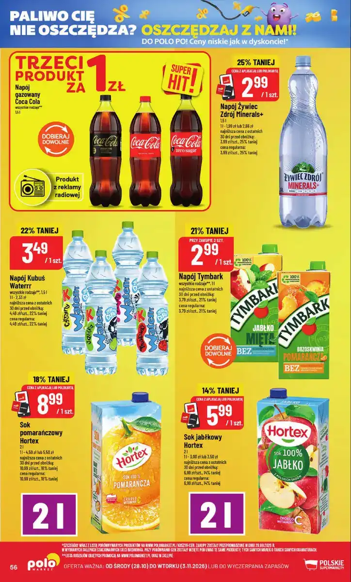 POLOmarket gazetka od 28.10.2026 – Mięso, nabiał, znicze - strona 56