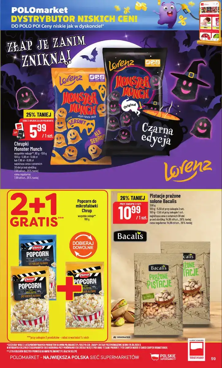POLOmarket gazetka od 28.10.2026 – Mięso, nabiał, znicze - strona 59