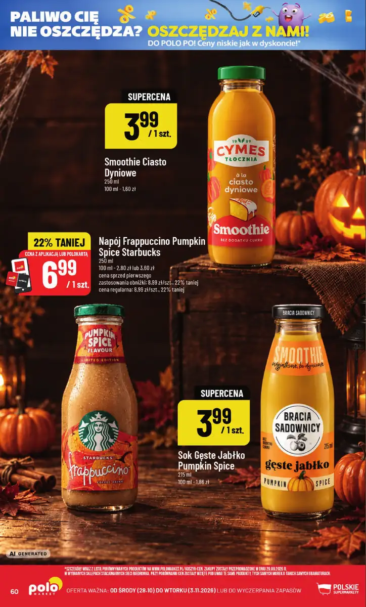 POLOmarket gazetka od 28.10.2026 – Mięso, nabiał, znicze - strona 60