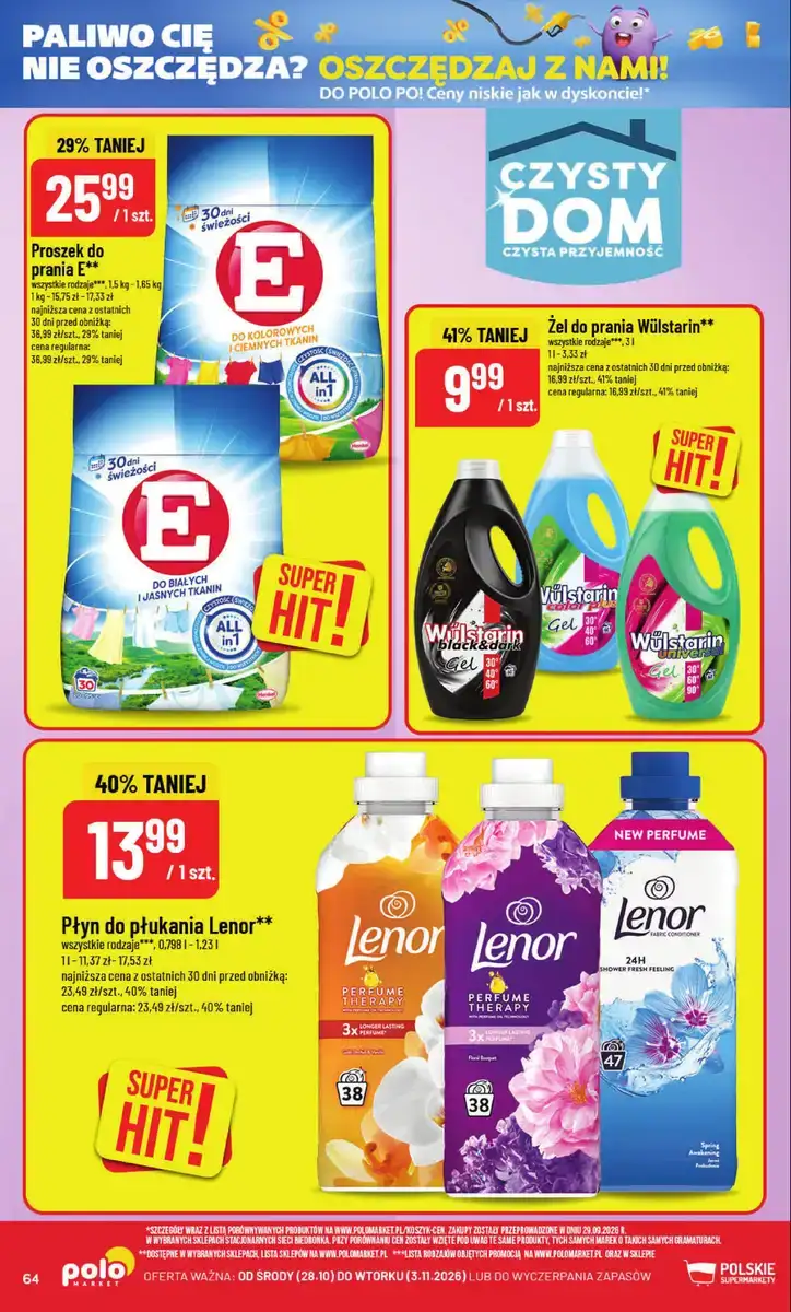 POLOmarket gazetka od 28.10.2026 – Mięso, nabiał, znicze - strona 64