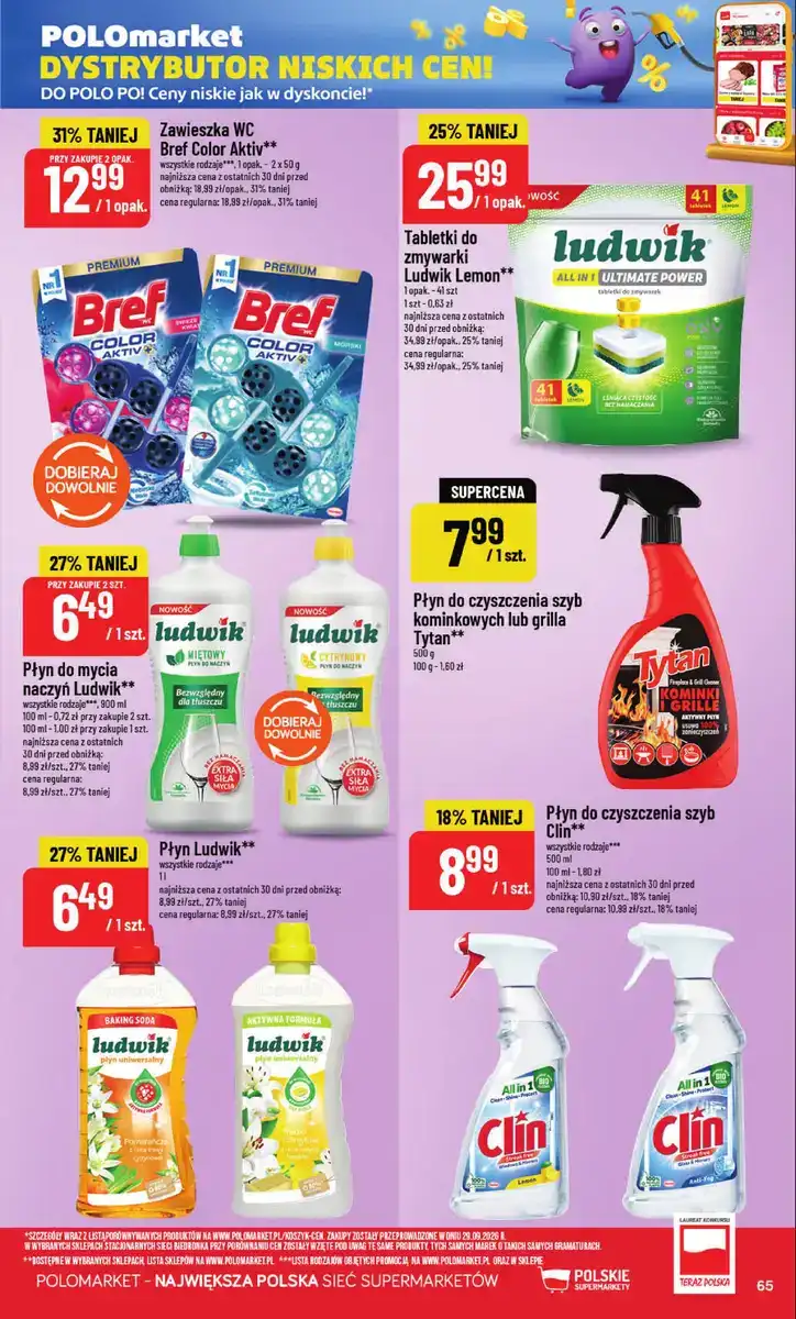 POLOmarket gazetka od 28.10.2026 – Mięso, nabiał, znicze - strona 65