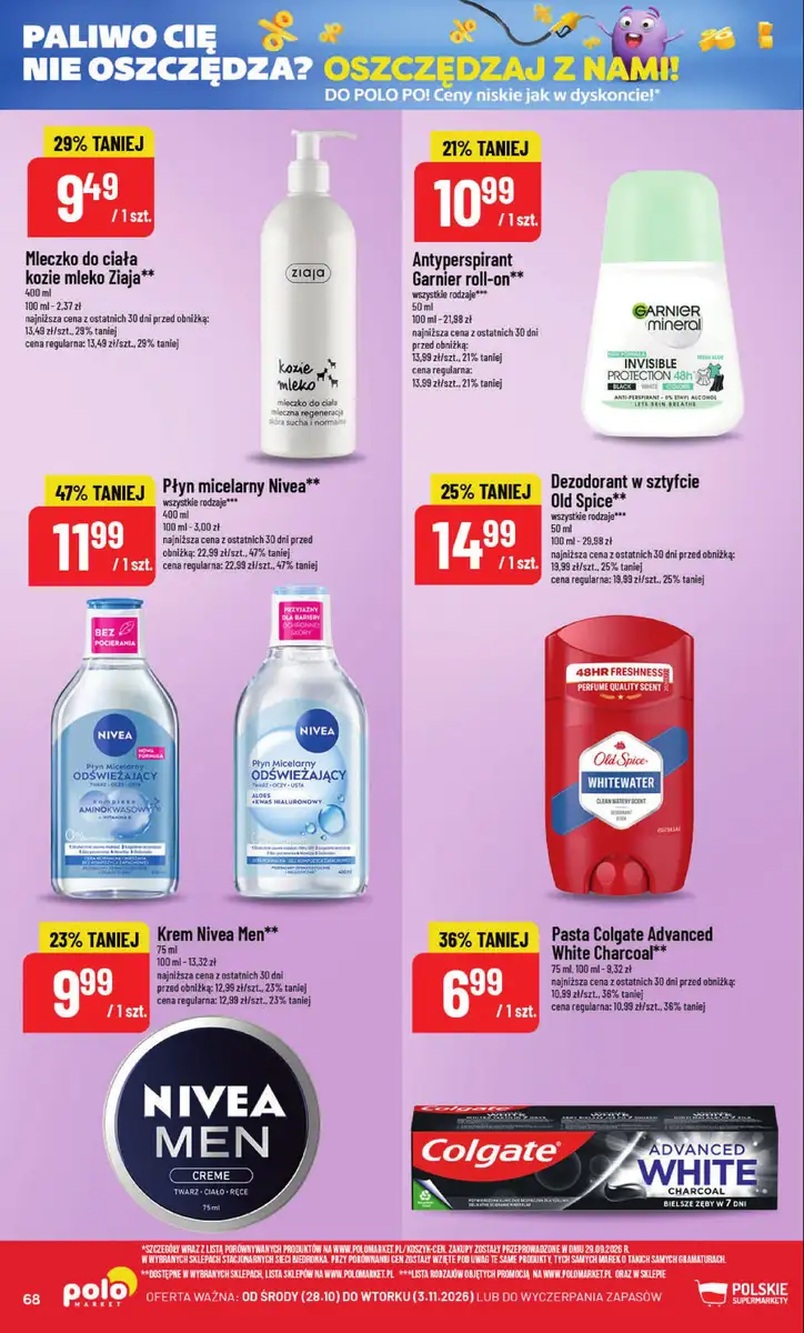POLOmarket gazetka od 28.10.2026 – Mięso, nabiał, znicze - strona 68