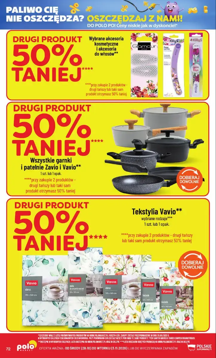 POLOmarket gazetka od 28.10.2026 – Mięso, nabiał, znicze - strona 72