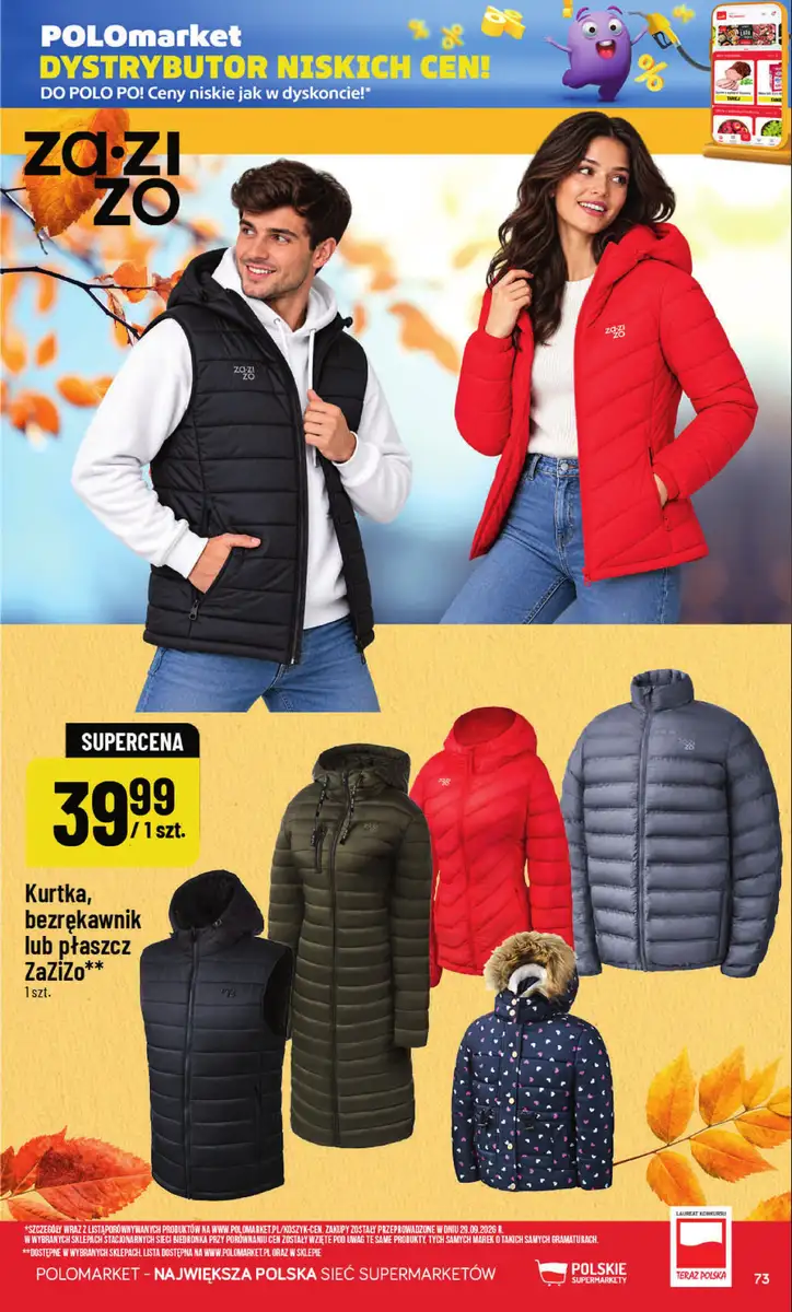 POLOmarket gazetka od 28.10.2026 – Mięso, nabiał, znicze - strona 73