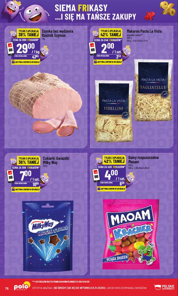 POLOmarket gazetka od 28.10.2026 – Mięso, nabiał, znicze - strona 76