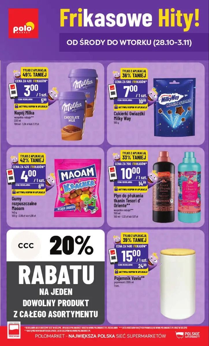 POLOmarket gazetka od 28.10.2026 – Frikasowy katalog