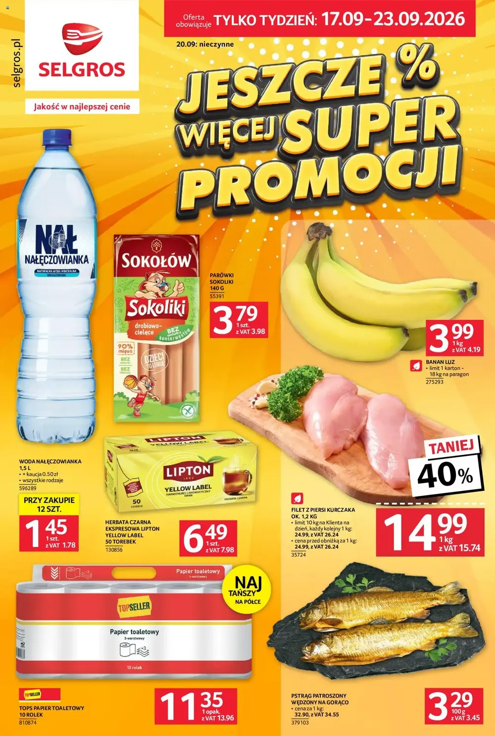 Selgros gazetka promocyjna od 17.09.2026