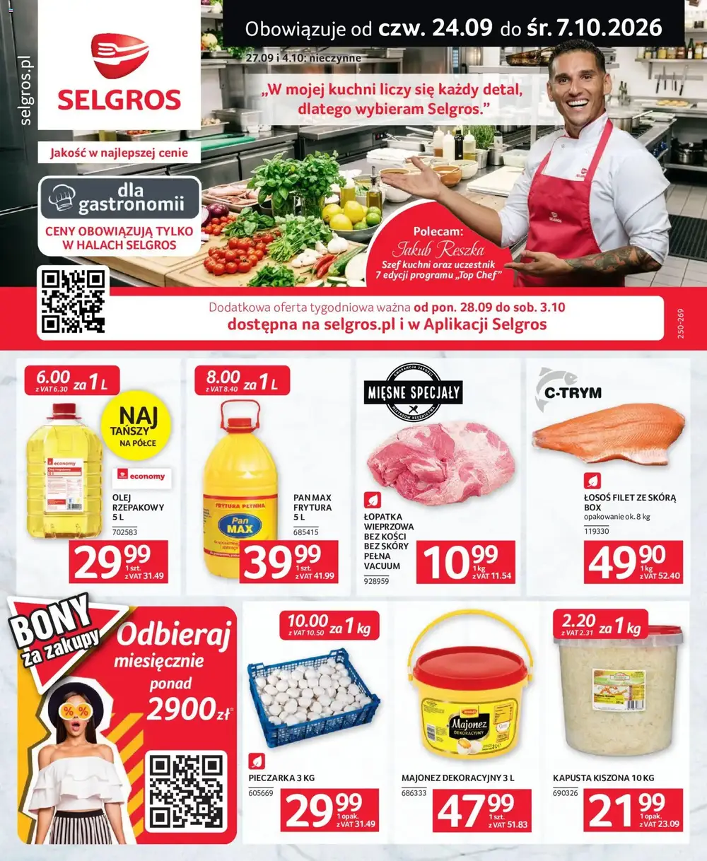Selgros gazetka promocyjna od 24.09.2026
