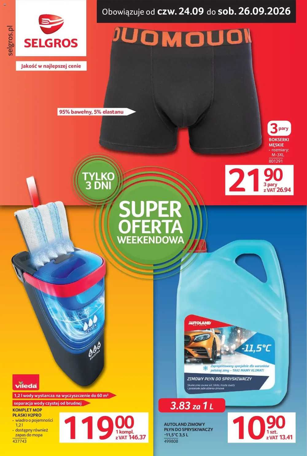Selgros gazetka promocyjna od 24.09.2026
