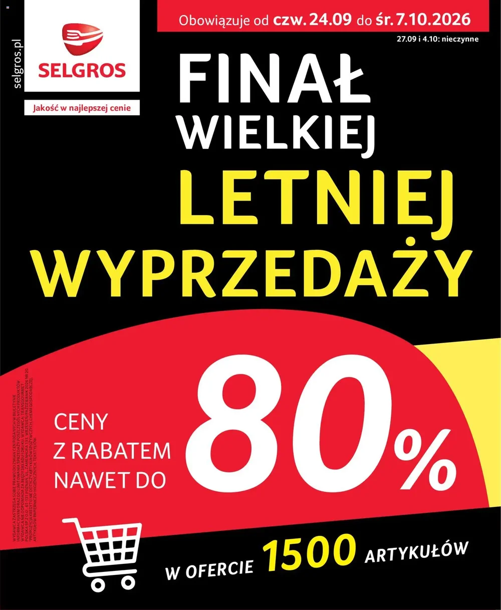 Selgros gazetka promocyjna od 24.09.2026