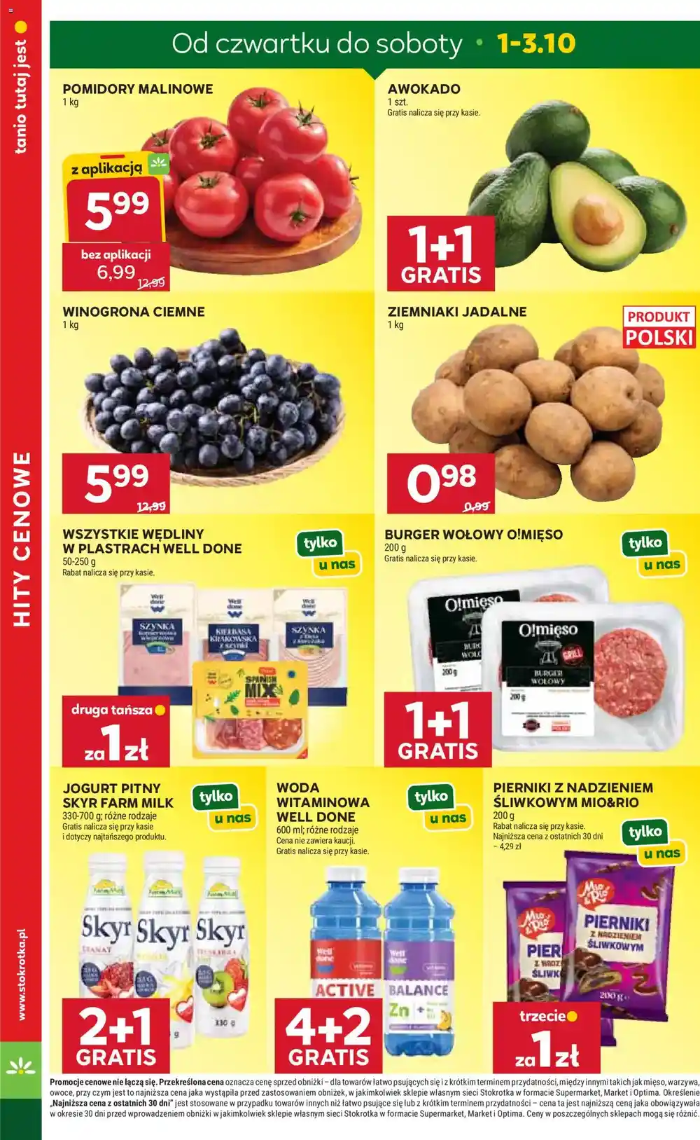 Stokrotka gazetka promocyjna od 01.10.2026