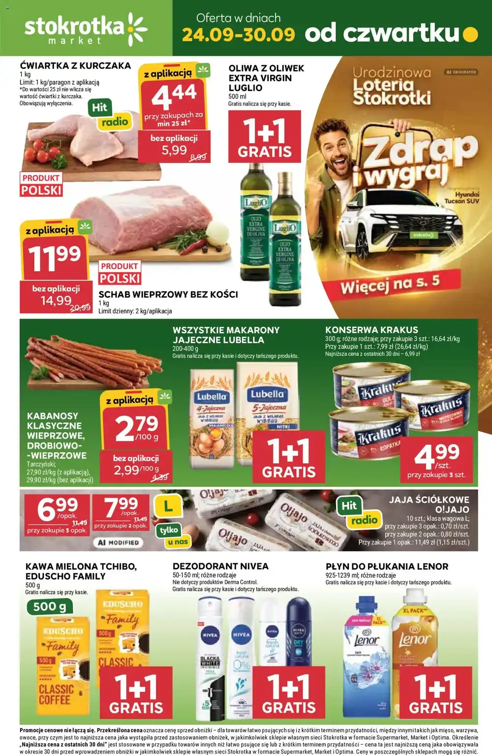 Stokrotka gazetka promocyjna od 24.09.2026