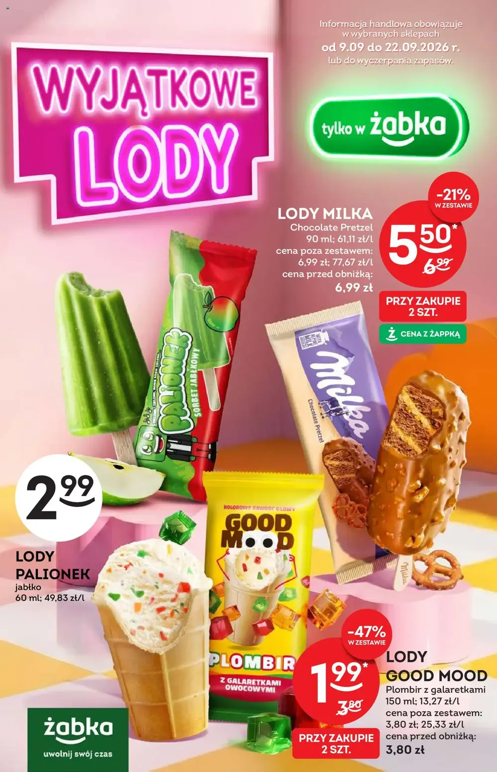 Zabka gazetka promocyjna od 09.09.2026