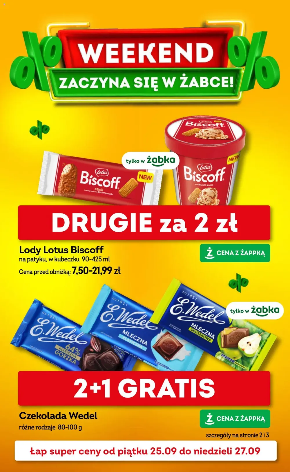 Zabka gazetka promocyjna od 25.09.2026